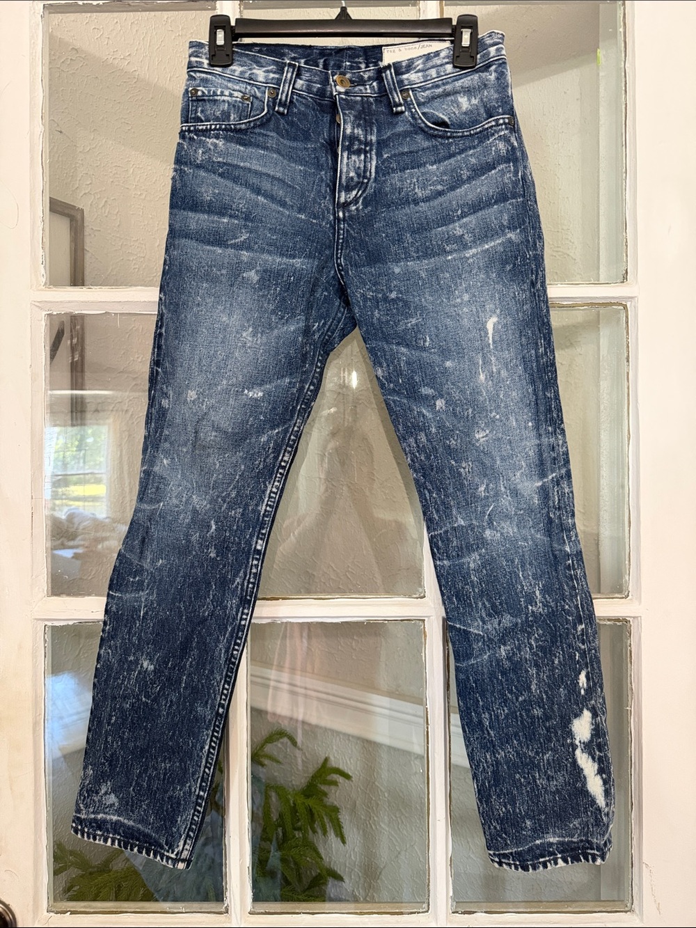 Rag & Bone Blue Distressed Women’s Jeans